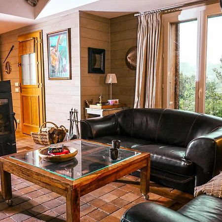 Chalet Chaleureux A Marigny-L'Eglise Avec Vue Sur Lac Et Montagne 外观 照片
