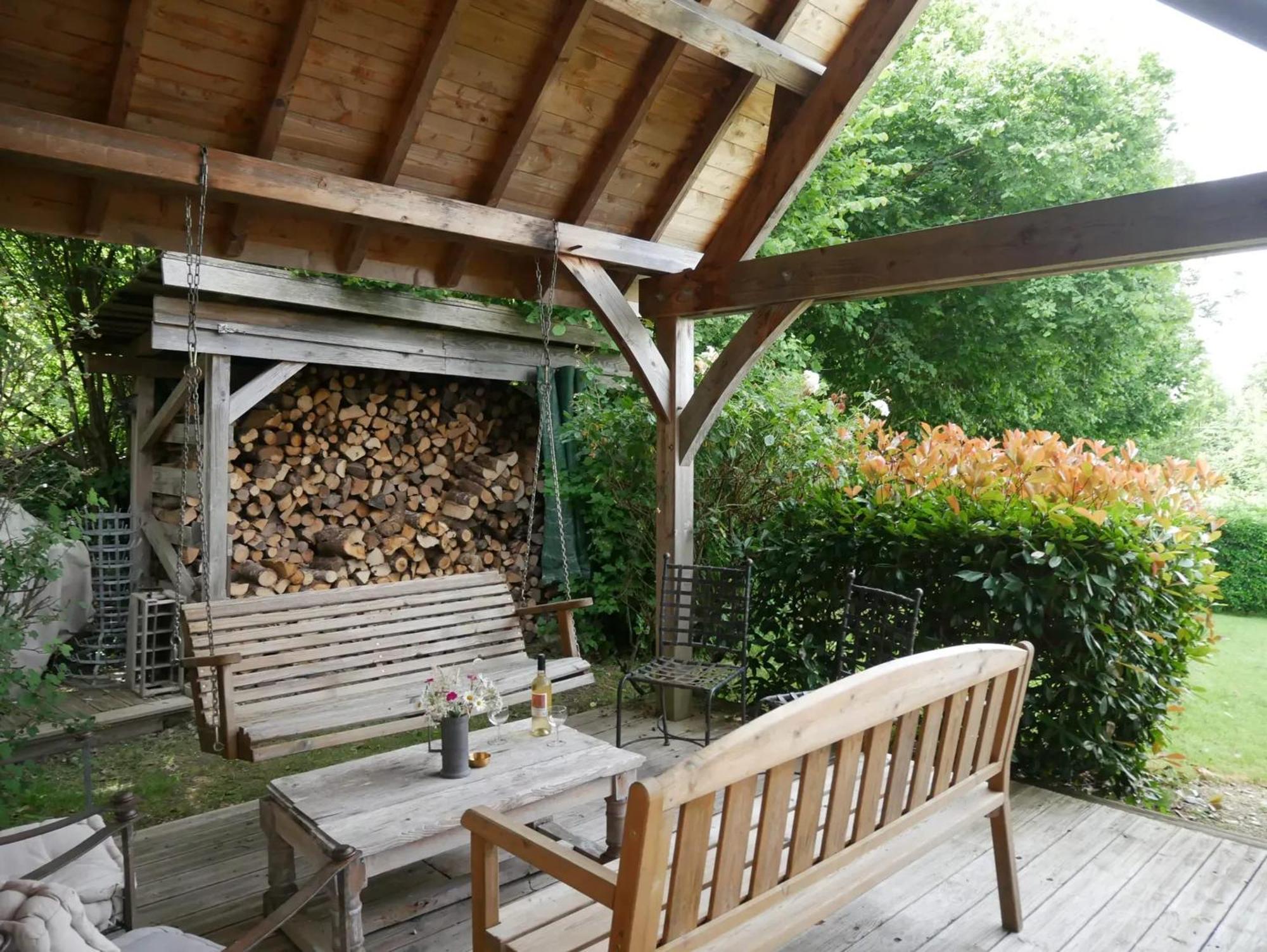 Chalet Chaleureux A Marigny-L'Eglise Avec Vue Sur Lac Et Montagne 外观 照片